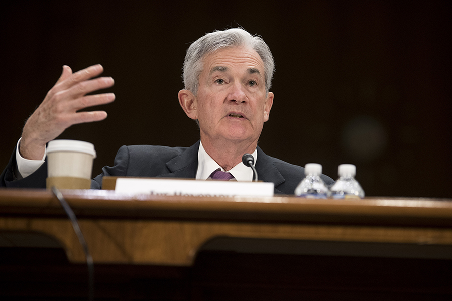 Jerome Powell, presidente de la FED