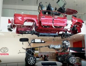 Toyota es una de las seis plantas que decidieron suspender la actividad esta semana.