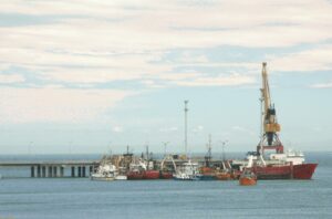 Puerto de Río Negro.